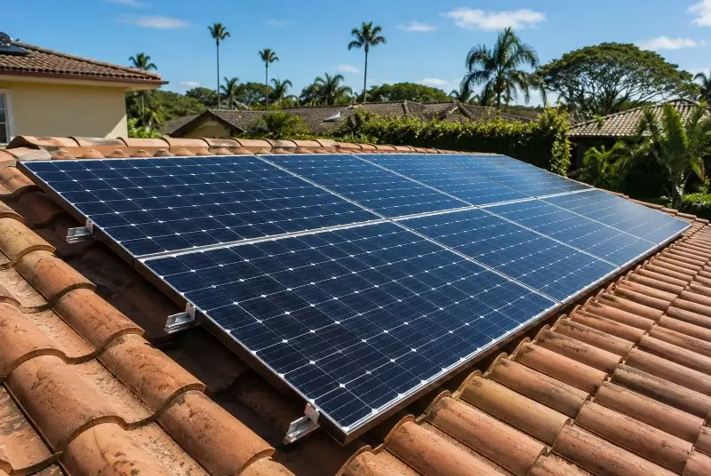 Installation de panneaux solaires à Bussière-Badil